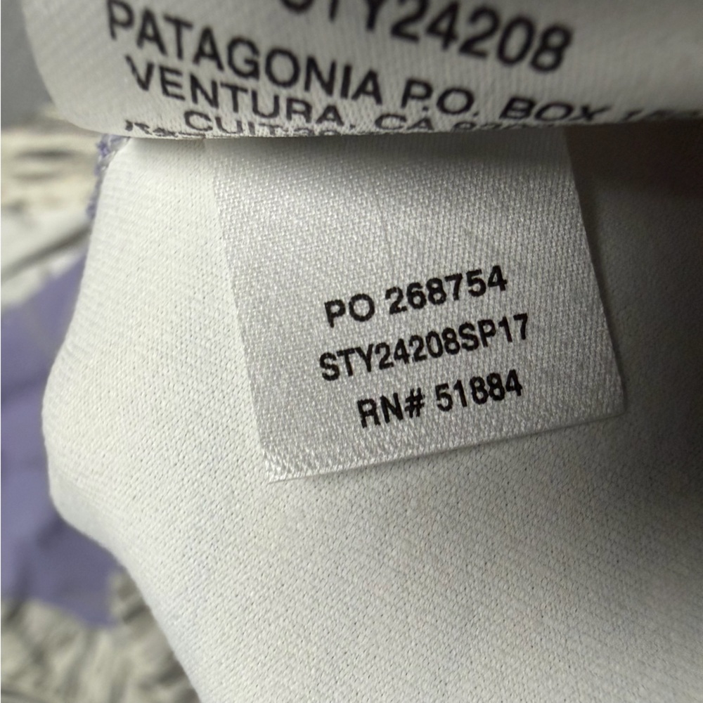 Patagonia Women's All Weather Zip-Neck Lavender XL - Picture 7 of 9